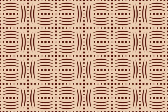 Download Curve Circle Pattern Brown - Circle Collection