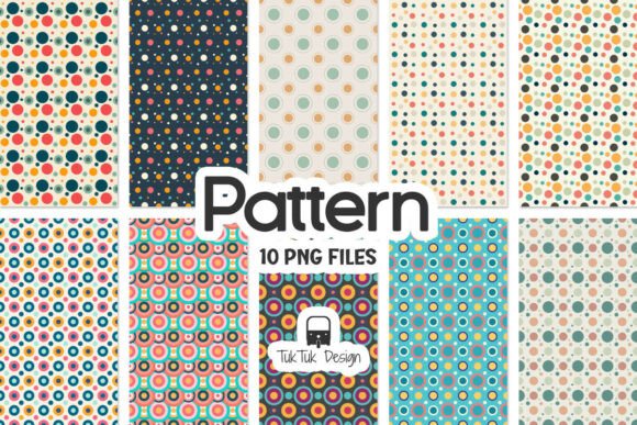 Download Colorful Geometric Circle Pattern PNG - Circle Collection
