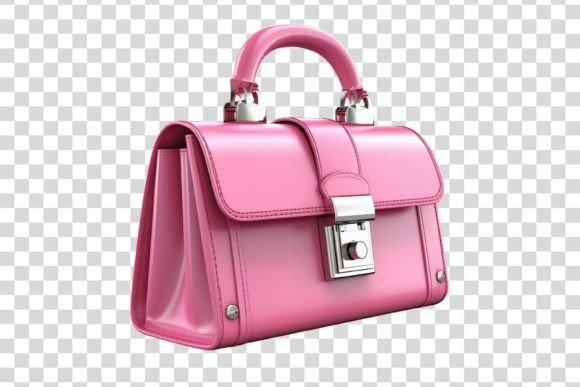 Download #108 Pink Handbag Isolated Element - Isolated Collection