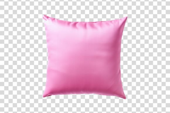 Download #117 Pink Silk Pillow Isolated Element - Isolated Collection