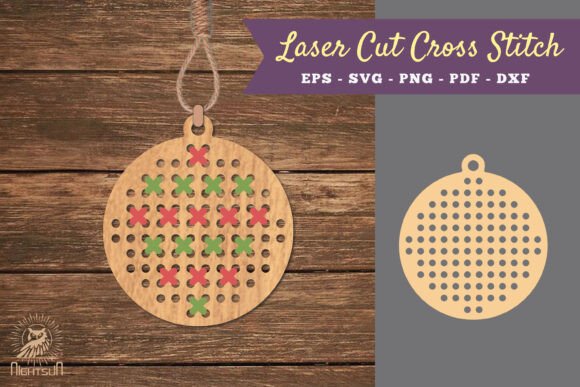 Download Circle Laser Cut Cross Stitch SVG - Circle Collection