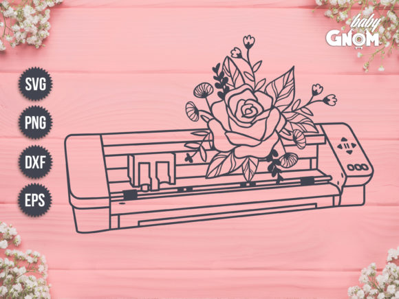 Download Floral Silhouette Cameo SVG, Silhouette - Silhouette cameo Collection
