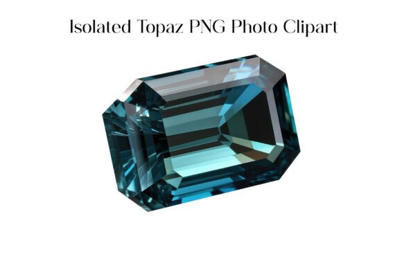 Download Isolated Blue Teal Topaz Photo Clipart - Isolated Collection