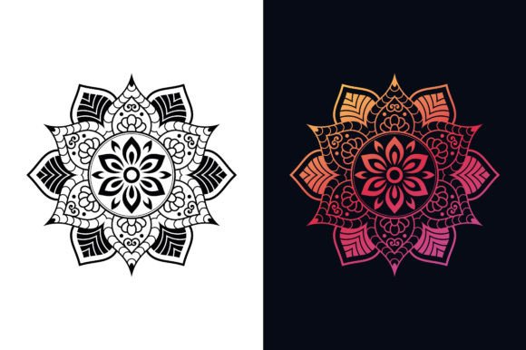 Download Mandala Isolated on White Background - Isolated Collection