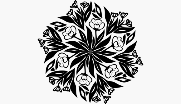 Download Circle Floral Motif - Circle Collection