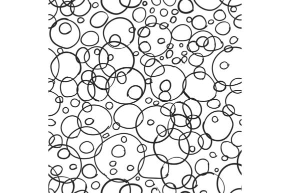 Download Doodle Circle Pattern. Round Scribble Se - Circle Collection